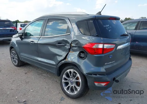 2020 Ford Ecosport Titanium z USA, uszkodzony, nr VIN MAJ3S2KE8LC345314